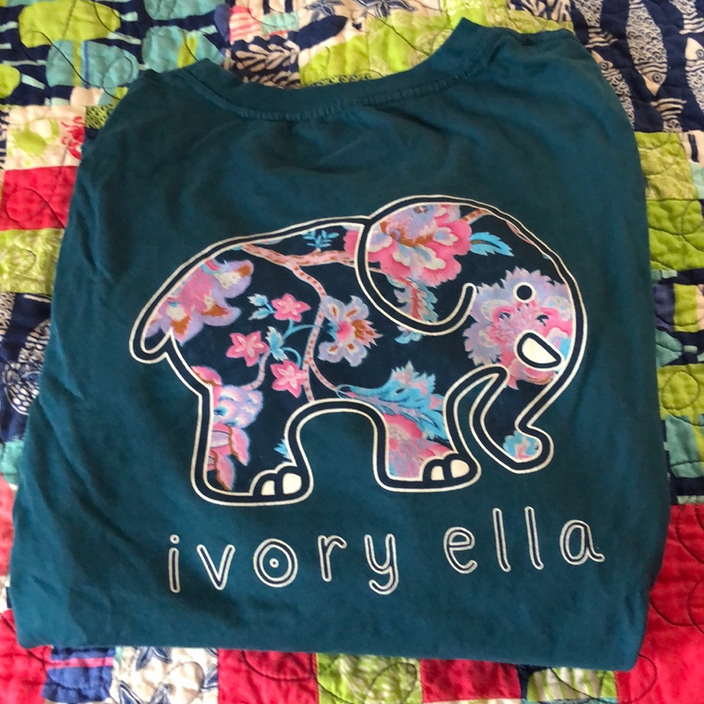 Ivory Ella Teal Long Sleeve